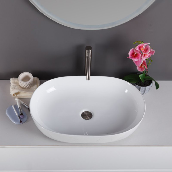 Раковина накладная BelBagno 61x41 BB1348