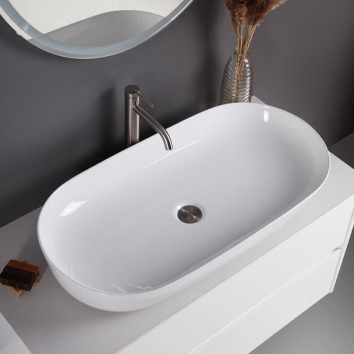 Раковина накладная BelBagno 81x41 BB1349