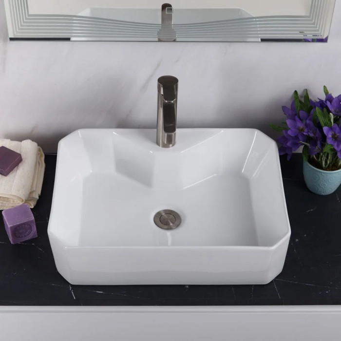 Раковина накладная BelBagno 49x38 BB1387