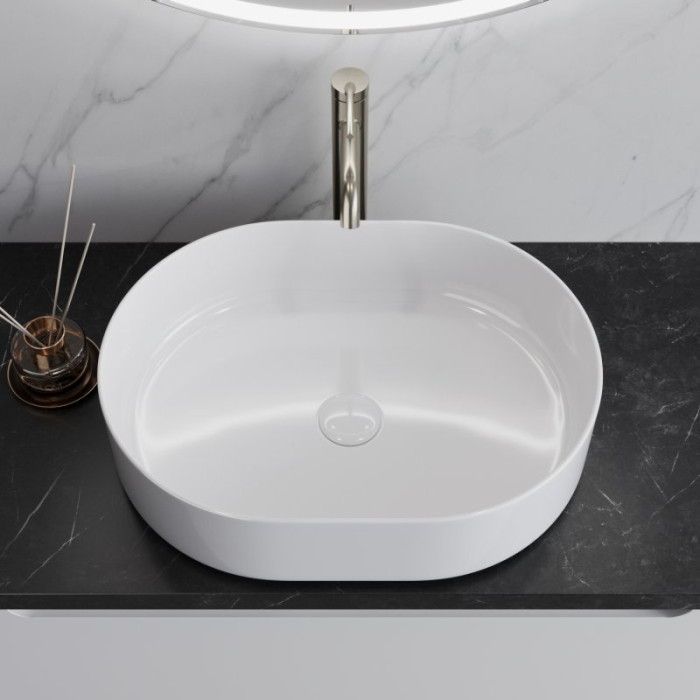 Раковина накладная BelBagno 50x35 BB1483