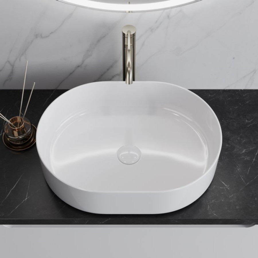 Раковина накладная BelBagno 50x35 BB1483