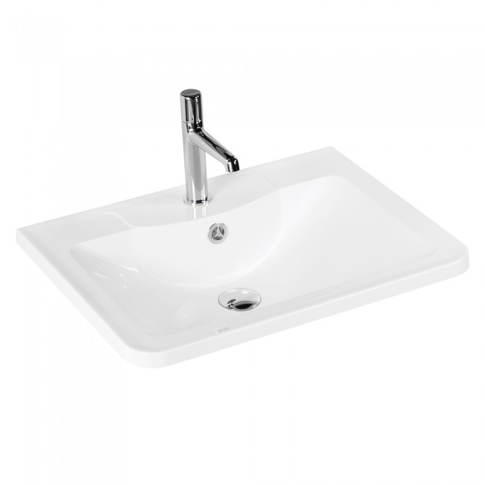 Раковина BelBagno 60 прямоугольная (BB600/455-LV-MR-ALR)