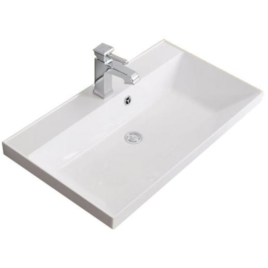 Раковина BelBagno 70 прямоугольная BB700/450-LV-MR-AST белая