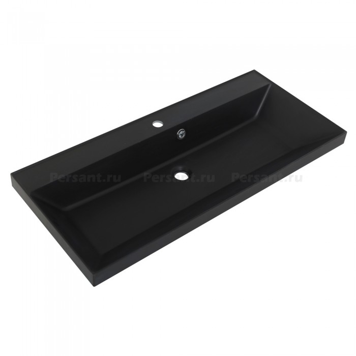 Раковина BelBagno Marino 100 BB1000/450-LV-ART-AST-NERO черная матовая 