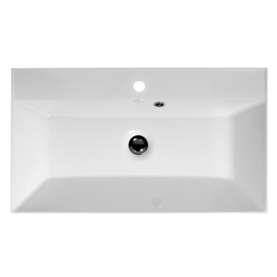 Раковина BelBagno 80 прямоугольная BB800/450-LV-MR-AST белая