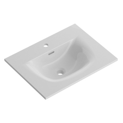 Раковина керамическая BelBagno 51 BB-8099-3-50 белая