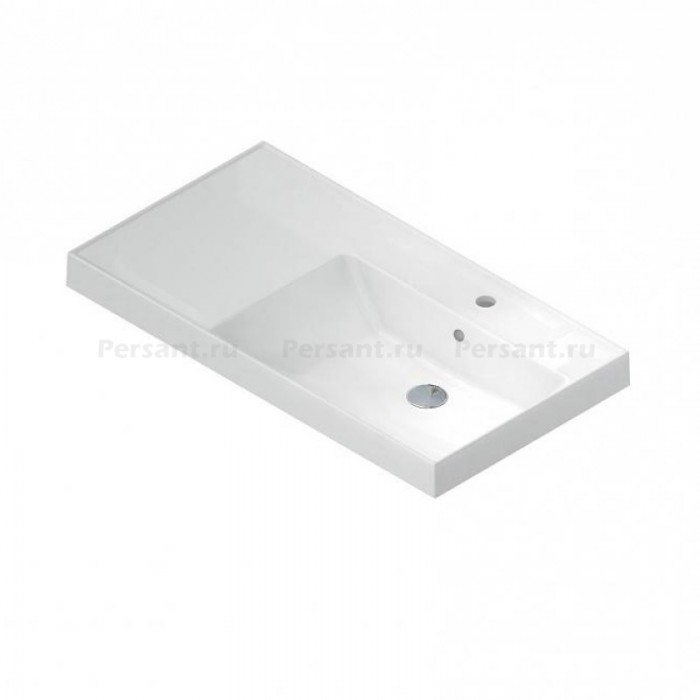 Раковина La Fenice Cubo 90 R CU.NN.90R белая
