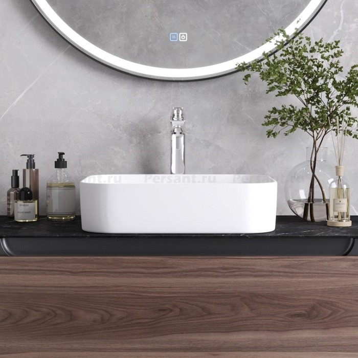 Раковина накладная Cezares 45x38 CZR-6450 белая
