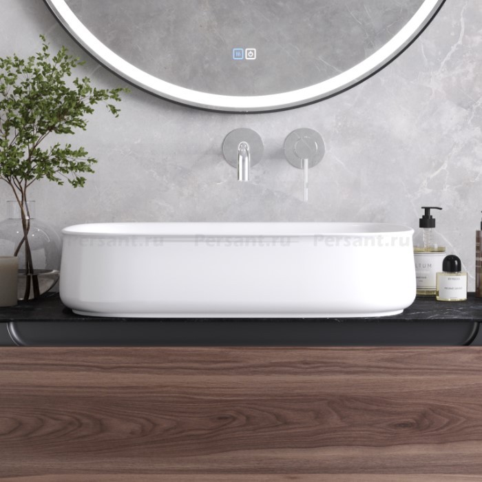Раковина накладная Cezares 56x40 CZR-6582 белая