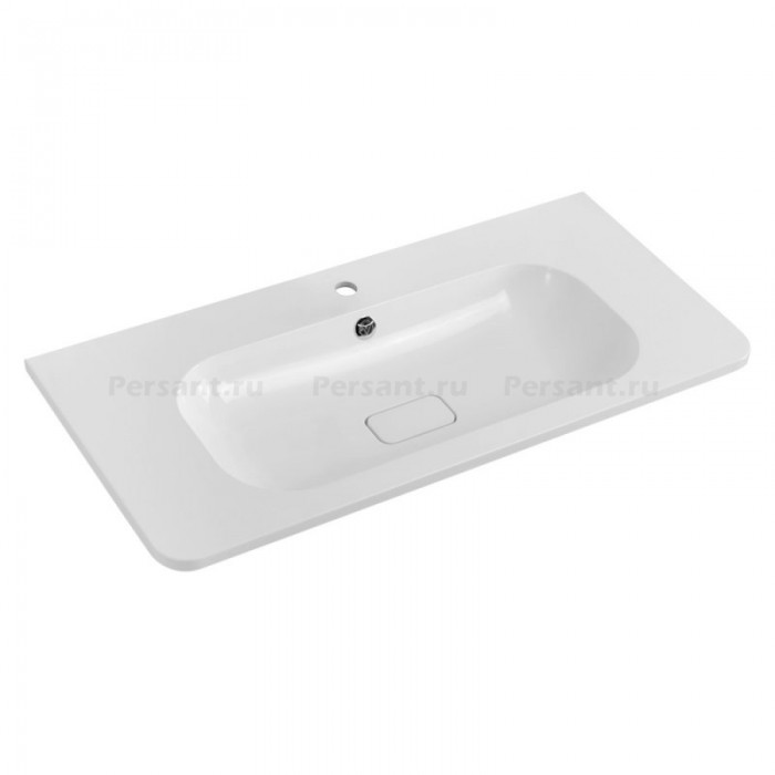 Раковина из искусственного камня Cezares Relax 100 см CZR-1000/480-LV-MR-NV