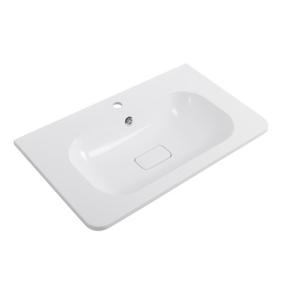 Раковина из искусственного камня Cezares Relax 80 см CZR-800/480-LV-MR-NV