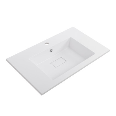 Раковина из искусственного камня Cezares Slider 80 см CZR-800/480-LV-MR-PRS