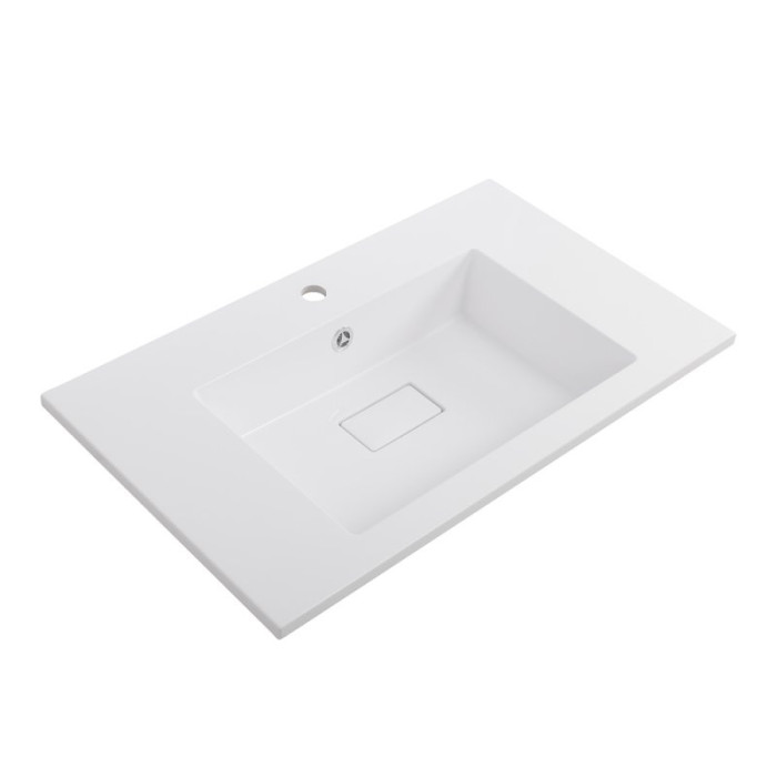 Раковина из искусственного камня Cezares Slider 80 см CZR-800/480-LV-MR-PRS