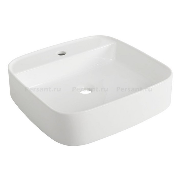 Раковина накладная Cezares 50x50 CZR-LFT-50-LVB белая