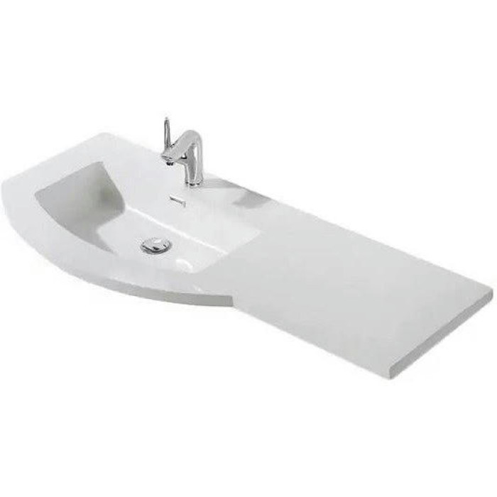 Раковина BelBagno Prospero 120 см PROSPERO-1200-LVB-LEFT левая