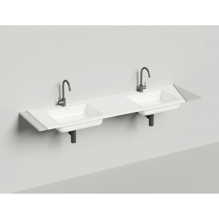 Раковина Salini Onda 180x50 1402202M S-Stone