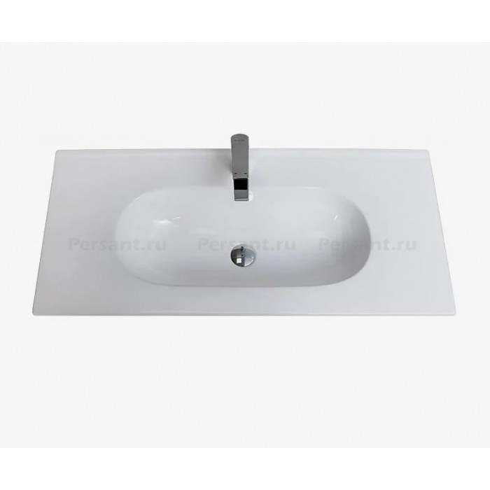 Раковина керамическая BelBagno 100 LOV-1000-LVB белая