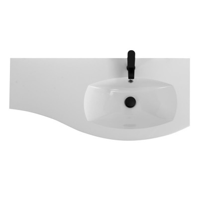 Раковина Cezares Vague 104 см 50154 чаша справа