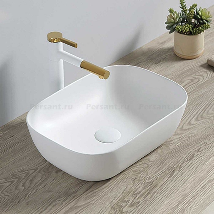 Раковина накладная Vincea 50x40 VBS-101 белая