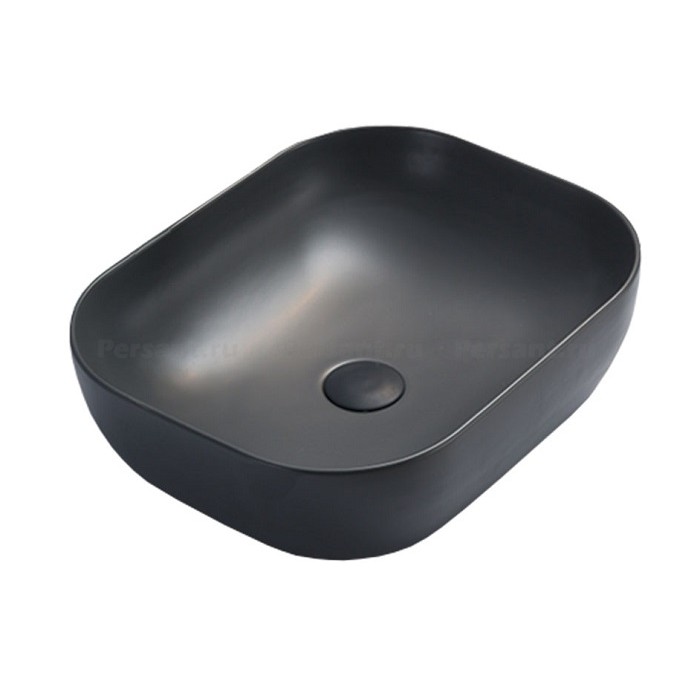 Раковина накладная Vincea 50x40 VBS-101MA антрацит матовый