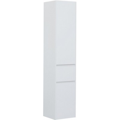 Шкаф-пенал Aquanet Бруклин 35 белый глянец 00203966 подвесной, правый