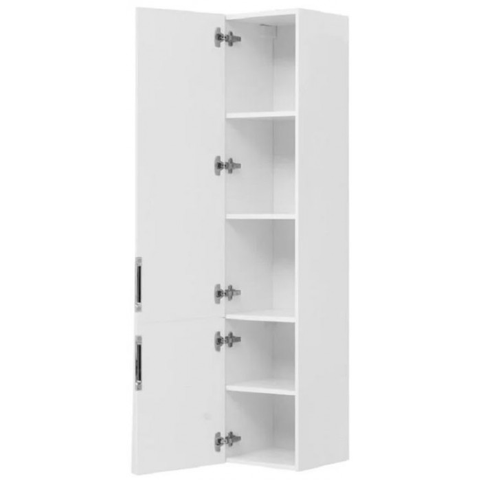 Шкаф-пенал Aquanet Алвита 35 L белый глянец 00255868 подвесной, левый