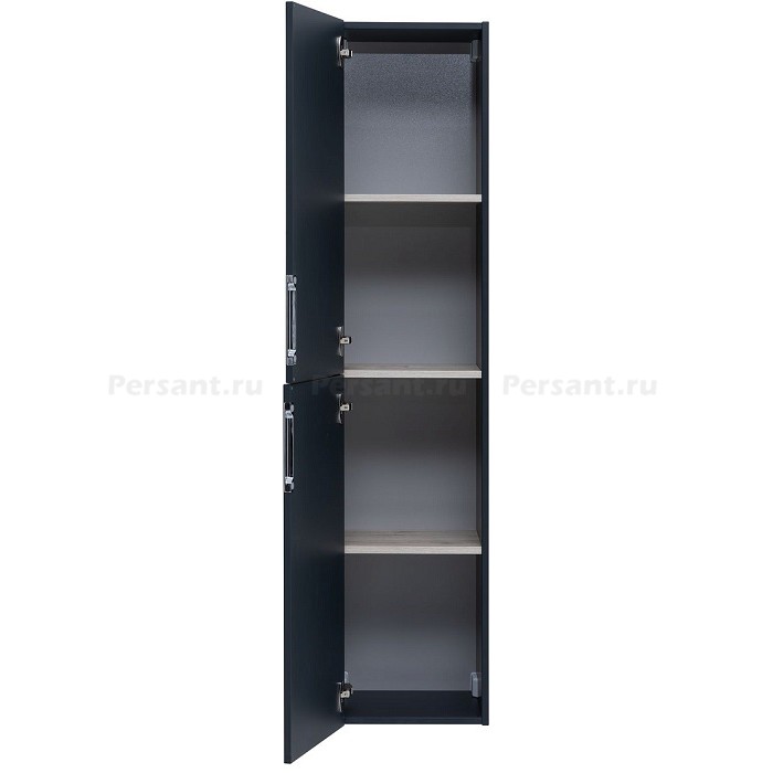 Шкаф-пенал Aquanet Алвита New 35 антрацит матовый 277559 подвесной