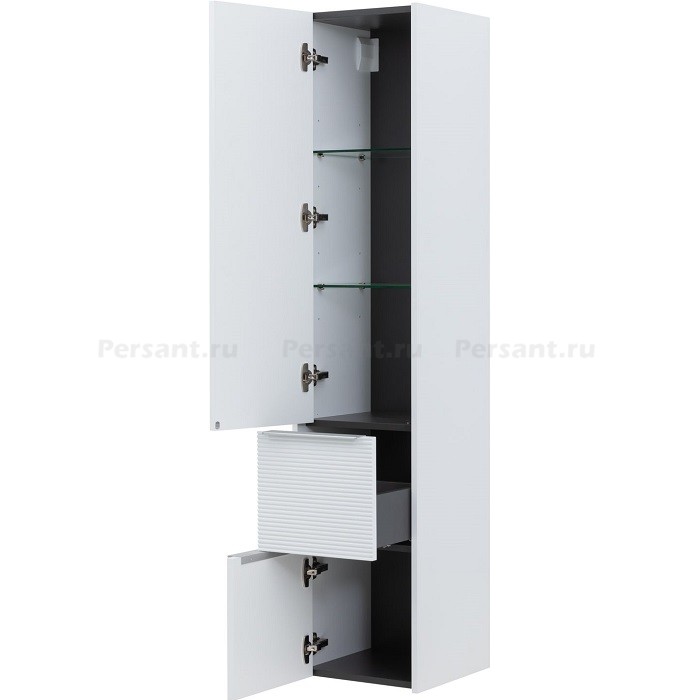 Шкаф-пенал Aquanet Вита 35 белый матовый 00332447 подвесной