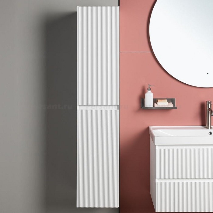 Шкаф-пенал Aquanet Альтера 34 белый матовый 00337158 подвесной