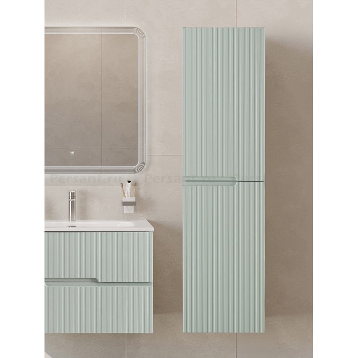 Шкаф-пенал Cezares Duet 40x30 зеленый жемчужный DUET-N-1500-2A-SC-VPR-P