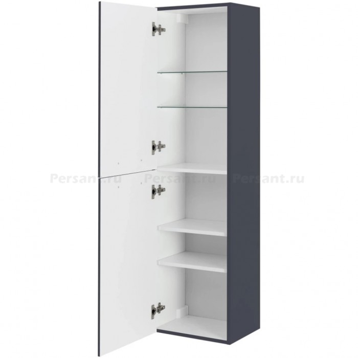 Шкаф-пенал Cezares Eco 40x30 серый матовый ECO-1500-2A-SC-GR-P