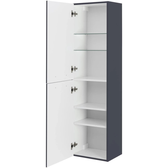 Шкаф-пенал Cezares Eco 40x30 серый матовый ECO-1500-2A-SC-GR-P