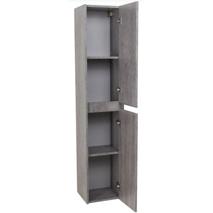 Шкаф-пенал BelBagno Kraft 33 KRAFT-1600-2A-SC-CG-R подвесной Cemento Grigio