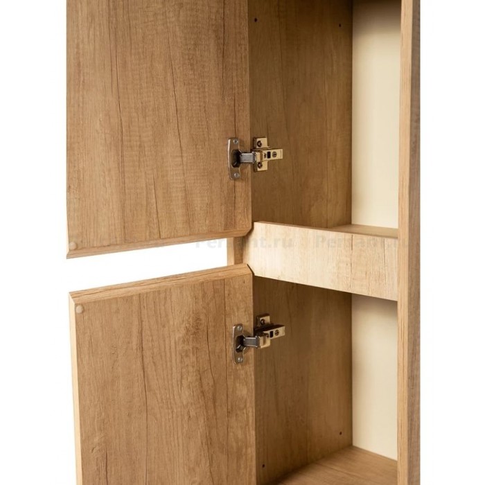 Шкаф-пенал BelBagno Kraft 33 KRAFT-1600-2A-SC-RNN-L подвесной, Rovere Nebrasca Nature