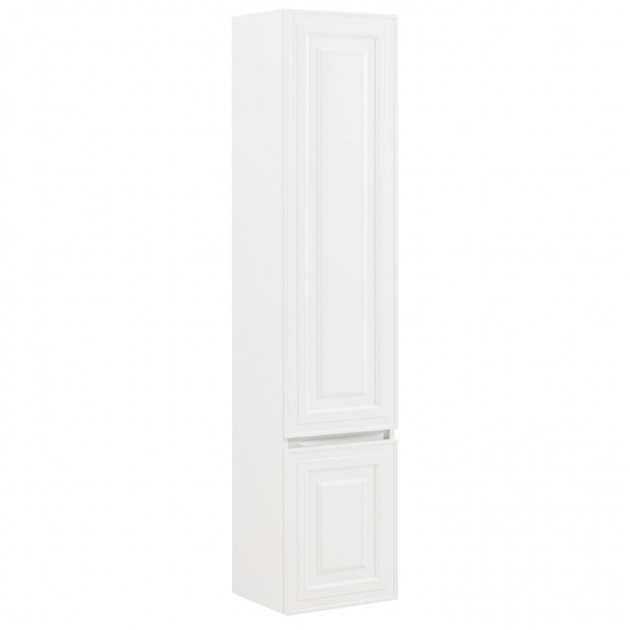 Шкаф-пенал Aquanet Агата 35 345485 белый сатин