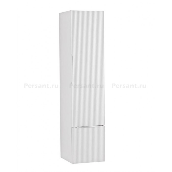 Шкаф-пенал Cezares Premium Plisse 35 подвесной 55506 Bianco opaco белый матовый
