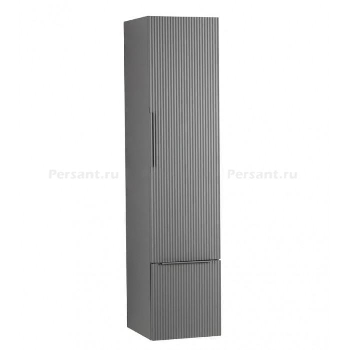 Шкаф-пенал Cezares Premium Plisse 35 подвесной 55509 Grigio nuvola серый