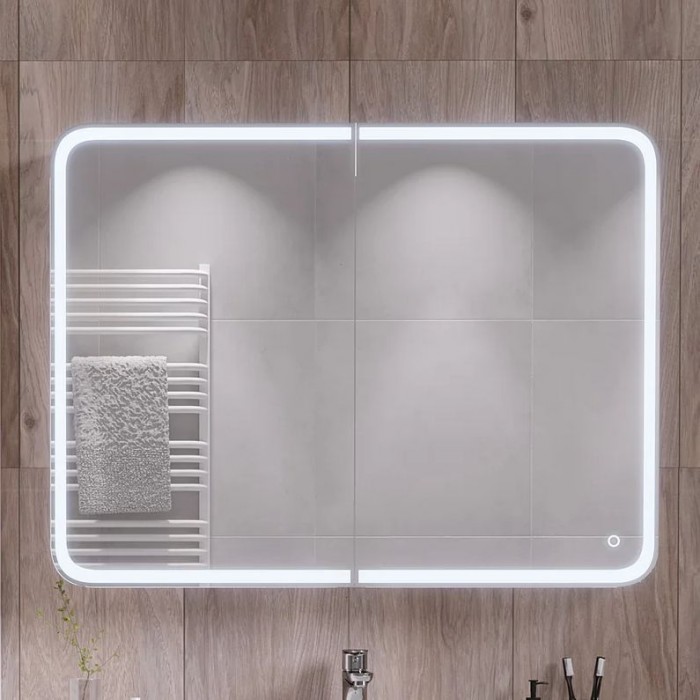 Зеркало-шкаф Grossman Адель 2010004 100 белый