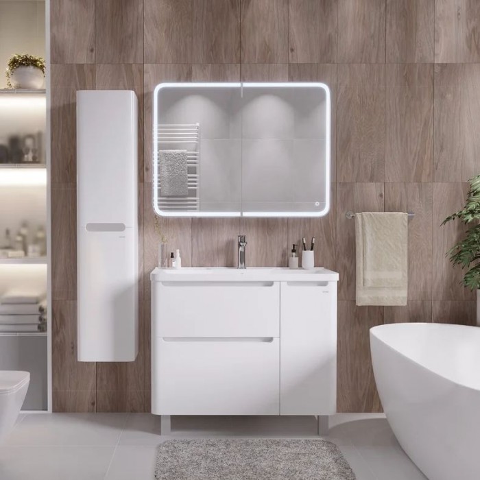 Зеркало-шкаф Grossman Адель 2010004 100 белый