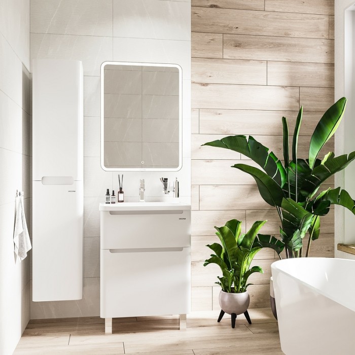 Зеркало-шкаф Grossman Адель 206004 60 белый