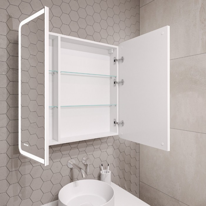 Зеркало-шкаф Grossman Адель 208004 80 белый