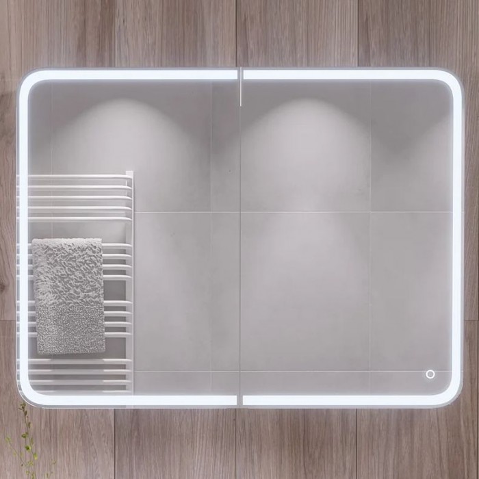 Зеркало-шкаф Grossman Адель 209004 90 белый