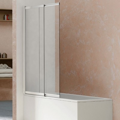 Шторка для ванны Vincea 100 VSB-1E100CL хром, прозрачное стекло