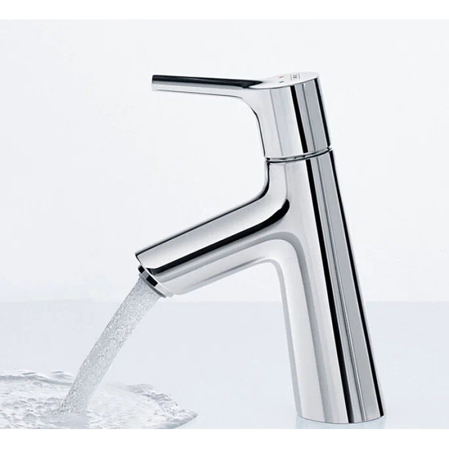 Смеситель для раковины hansgrohe Talis S 80 72012000 без сливного набора, хром