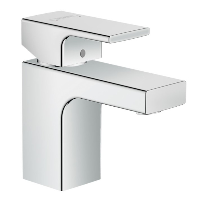 Смеситель для раковины hansgrohe Vernis Shape 71560000, 70 со сливным гарнитуром, хром