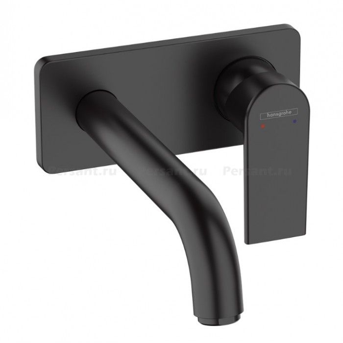 Смеситель для раковины hansgrohe Vernis Shape 71578670 черный матовый