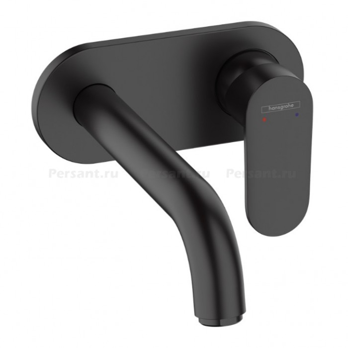 Смеситель для раковины hansgrohe Vernis Blend 71576670 черный матовый