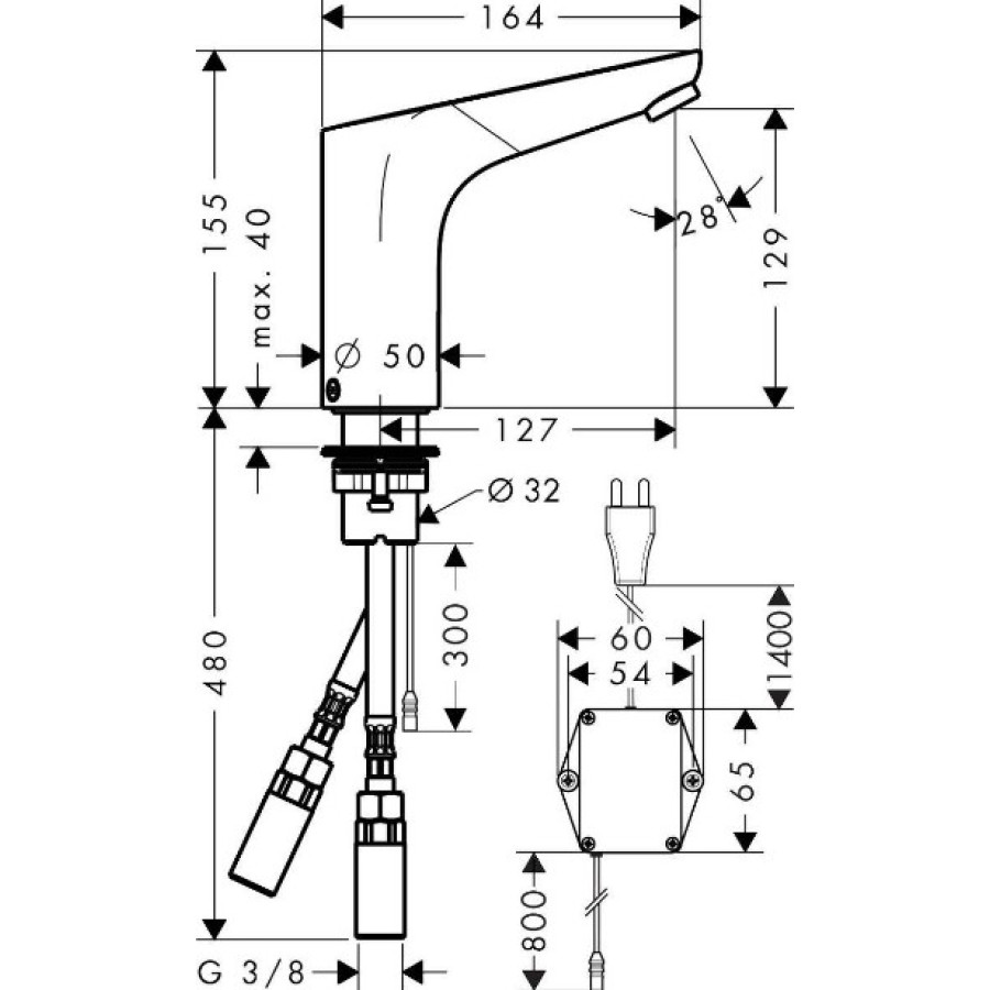 Смеситель для раковины Hansgrohe Focus 31173000