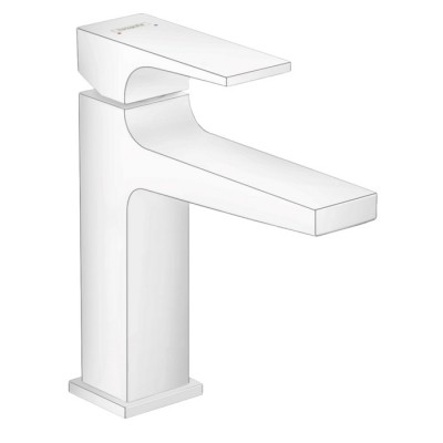 Смеситель для раковины hansgroheMetropol 100 32500700 белый матовый