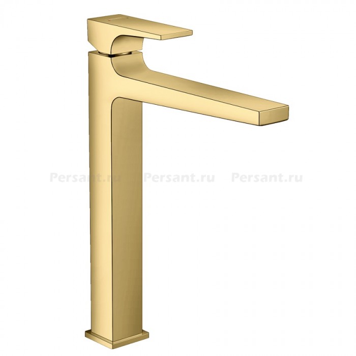 Смеситель для раковины hansgrohe Metropol 260 32512990 полированное золото